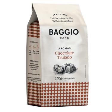 Imagem de CAFÉ BAGGIO TORRADO E MOÍDO CHOCOLATE TRUFADO 250G