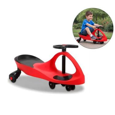 Imagem de Carrinho Infantil de Rolimã com Volante Giratório 360 - Jhamba