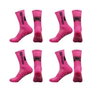 Imagem de Meias Esportivas Masculinas E Femininas Antiderrapantes Até a Panturri