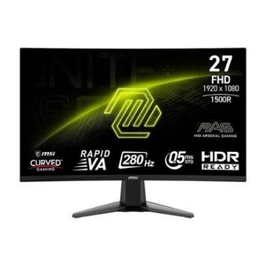 Imagem de Monitor Gamer Curvo MSI MAG 27" FHD, 280Hz, 0.5ms, VA, Adaptive-Sync, DP e HDMI, HDR,- 276CXF-Unissex