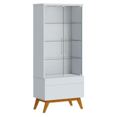 Imagem de Cristaleira Classic Branco Acetinado - Imcal