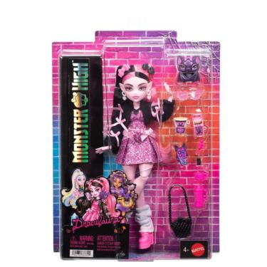 Imagem de Boneca Monster Higi Fashion - Draculaura - Mattel Jhk29