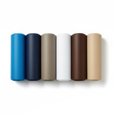 Imagem de Tecido Coromix 140cm – Courvin Sintético Durável Para Estofados, Sofás E Decoração PVC E Substrato Azul Marinhoo