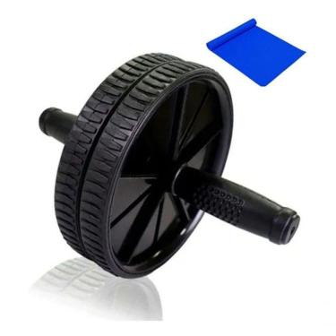 Imagem de Rodinha Aparelho Para Abdominal Academia Em Casa Cross