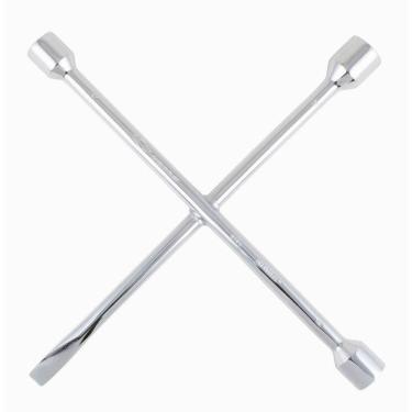 Imagem de Chave De Roda Tipo Cruz 17 X 19 / 21 Mm X Espátula