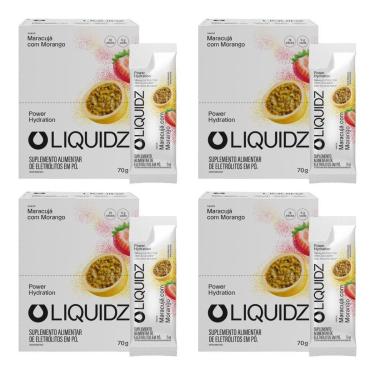 Imagem de LIQUIDZ - Eletrólitos Zero Açúcar Morango com Maracujá - 56 Sachês-Unissex