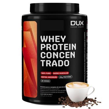Imagem de Whey Protein Concentrado Pote 900g Sabores Top - Dux Nutrition-Unissex