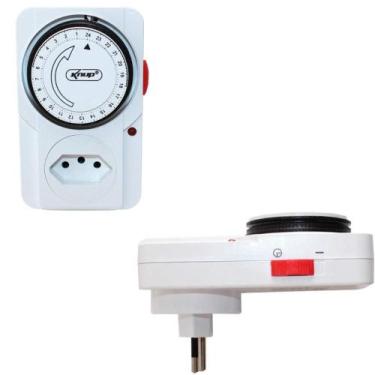 Imagem de Temporizador De Tomada Bivolt 24h Liga/desliga 24h Hoje - WCAN