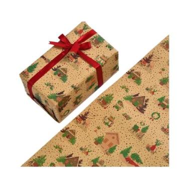 Imagem de Papel De Embrulho Para Presente De Natal E Ano Novo, Artesanato DIY, D