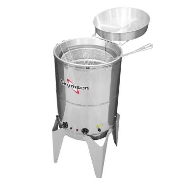 Imagem de Fritadeira Elétrica Skymsen FC8 Água E Óleo 24L Com Potência 8000w De Aço Inox 220V