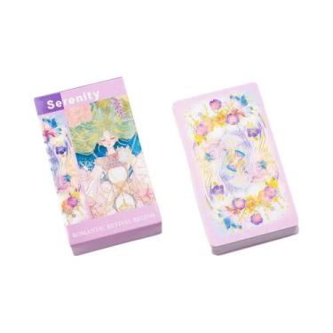 Imagem de Cartas De Tarô Românticas, 80 Peças, Jogo De Tabuleiro Para Adivinhaçã