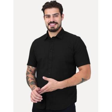Imagem de Camiseta Aramis Masculina Basic Lisa Light Logo Cinza Mescla CS.12.053