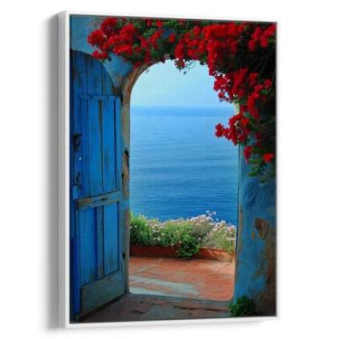 Imagem de Quadro Mar Infindo Além do Portal Florido - Mioquadros, 120x80 cm, Bra