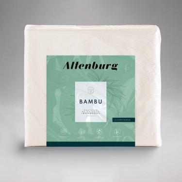 Imagem de Protetor De Colchão King Altenburg Bambu Com Elástico Impermeável Branco
