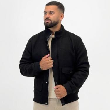 Imagem de Casaco Broken Rules em Tecido Gola Alta Masculino-Masculino