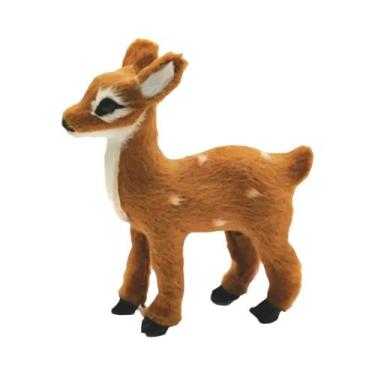 Imagem de Enfeite De Natal Em Pelúcia De Veado Sika Fofo, Rena, Alce, Decoração 
