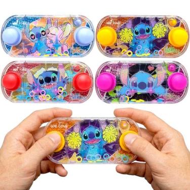 Imagem de 5 Brinquedos Aquaplay Argolas Stitch Sacolinha Surpresa