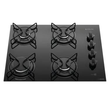 Imagem de Cooktop 4 Bocas Preto com Mesa de Vidro Atlas Agile Bivolt, Bivolt