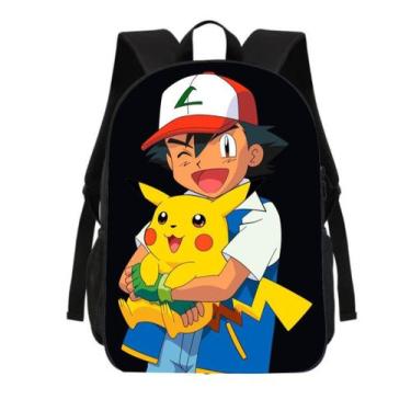 Imagem de Mochila Escolar Pokemon Volta as Aulas - Genérica