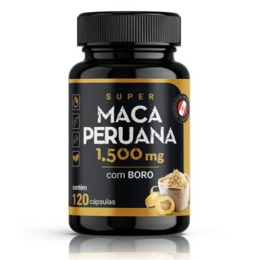 Imagem de Super Testo com Boro 120Caps 1500mg Cafeina 150mg Sem Gluten