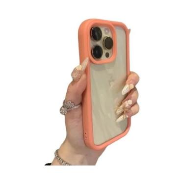 Imagem de Capa Transparente Rígida Antichoque Para iPhone 16 15 14 13 12 pro Max