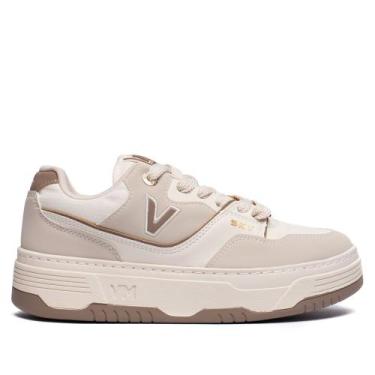 Imagem de Tênis Feminino Via Marte Casual Napa Nobuck Off White/Bege, Off white,