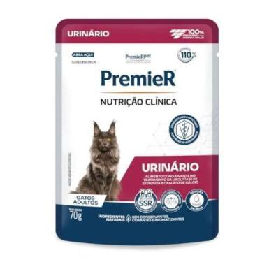 Imagem de Sachê Premier Nutrição Clínica Urinário para Gatos 70g