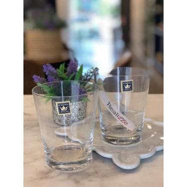 Imagem de Jogo de 6 copos baixos Sophia em cristal ecologico 340ml A9,8cm - Bohe