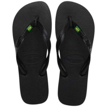 Imagem de Chinelo Havaianas Brasil Original, Preto, 35/36