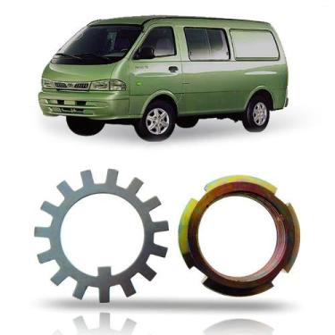 Imagem de Trava aranha com porca lado esquerdo besta gs 1998 a 2005 - MOTORS VAN