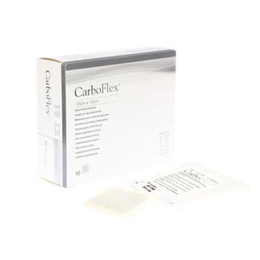 Imagem de Curativo carboflex 10cm x 10cm (cx c/10 unds) 403202 - convatec