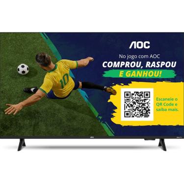 Imagem de Smart TV AOC Roku 43" Led Full HD 43S5155/78G