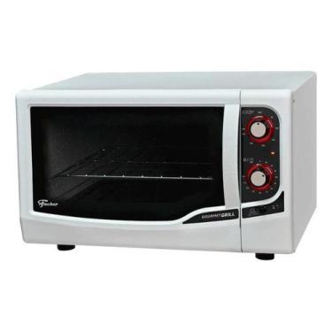 Imagem de Forno Elétrico de Bancada Fischer 44L Gourmet com Grill Branco 220V, 2