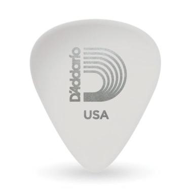 Imagem de Palheta Celulóide Branca .70mm Média D Addario 1CWH4-10 - D ADDARIO AC