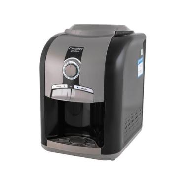 Imagem de Bebedouro de Mesa Água Gelada e Natural Esmaltec EGM30, Preto, 110V