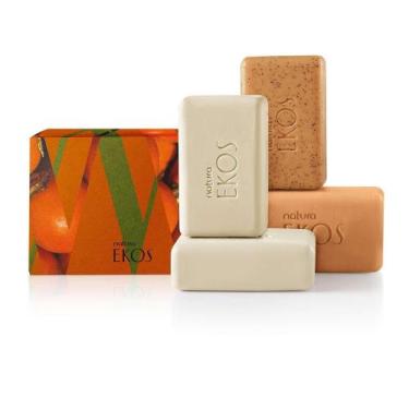 Imagem de Natura ekos tukuma sabonete barra cremoso esfoliante 4x100g