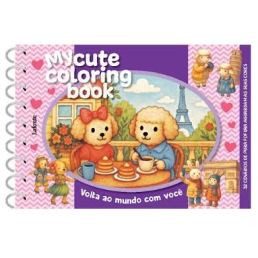 Imagem de My Cute Coloring Book: Volta ao Mundo com Voce - LAFONTE, 3