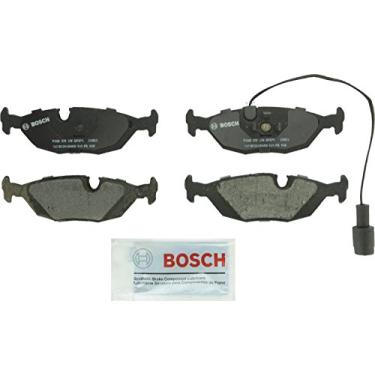 Imagem de Bosch BP279 QuietCast Premium Semi-Metallic Disc Brake Pad Set para BMW Select (i, é, es, iX, td, CSi), 325, 318, 325, 524, 528, 533, 535, 633, 635, 735i, L6, L7, M5, M6; Traseira