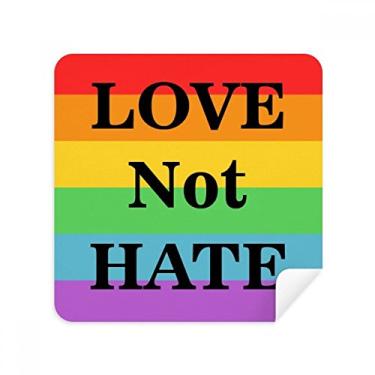 Imagem de Tecido de camurça Transgênero Bisexuals Love Not Hate LGBT