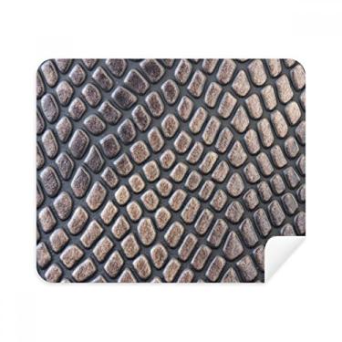 Imagem de Limpador de tela com design de couro para pele, 2 peças, tecido de camurça