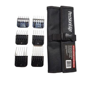 Imagem de Kit Pentes Adaptadores 6 Peças Aço Para Máquina De Tosa A8S