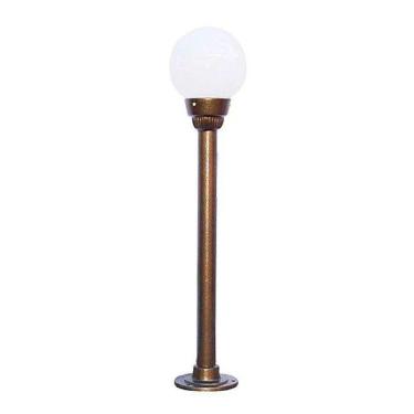 Imagem de Poste Colonial Espanhol Pequeno Para Jardim De Alumínio 90Cm