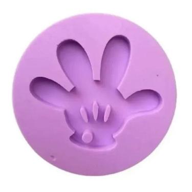 Imagem de Molde De Silicone Mickey Mão, Pingente, Brinco, Chaveiro, Resina, Confeitaria, Biscuit Molds Planet