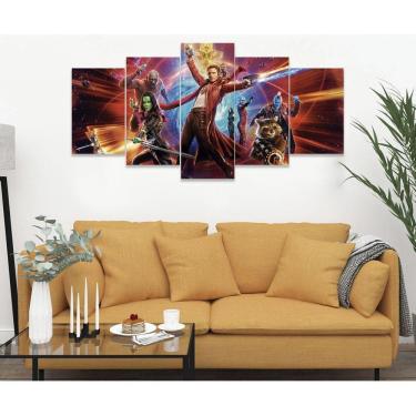 Imagem de Quadro Decorativo Sala Quarto Escritório Guardiões da Galáxi