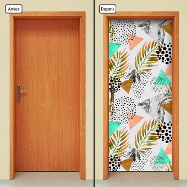 Imagem de Adesivo Decorativo de Porta - Abstrato - 1317cnpt