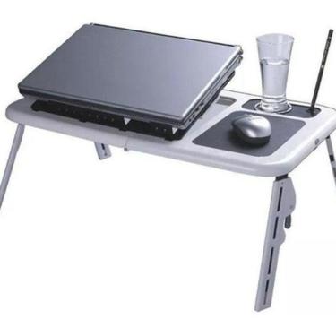 Imagem de Mesa Dobrável Notebook Cooler Mousepad Usb Tablet 2