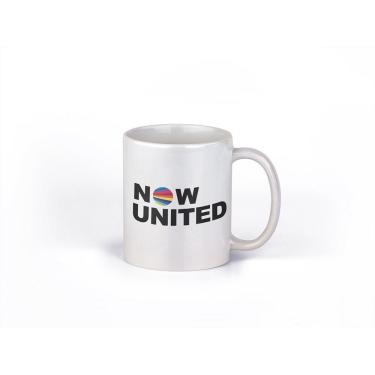 Imagem de Caneca ECF Now United Branca Porcelana 325ml