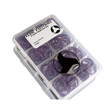 Imagem de Flasc Paintball 100 Paintball Tank Orings CO2 / HPA Roxo Codificado