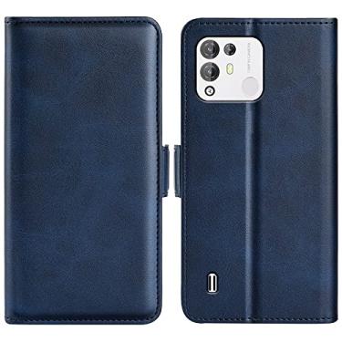 Imagem de YUNCHAO Caixa de telefone Para Blackview A55 Pro Pro Dual-Face Fivelelle Leather Case capa para celular