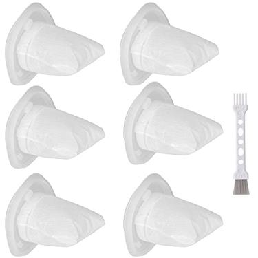 Imagem de Tablenco Filtros de substituição HNVCF10, compatíveis com aspiradores manuais Black and Decker Dustbuster HNVC215B10, HNV215B12, HNVC215BW52, HNVC115J06, HNVC115B22, HNVC220BCZ01, HNVC220BCP07 Filtro